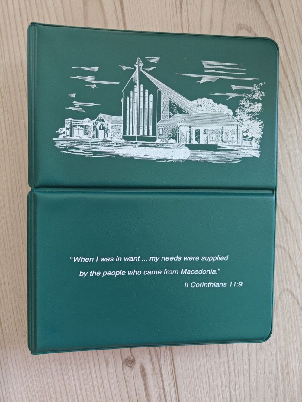 Church Cookbook Community Recipes Southern Home Cooking Binder Vintage